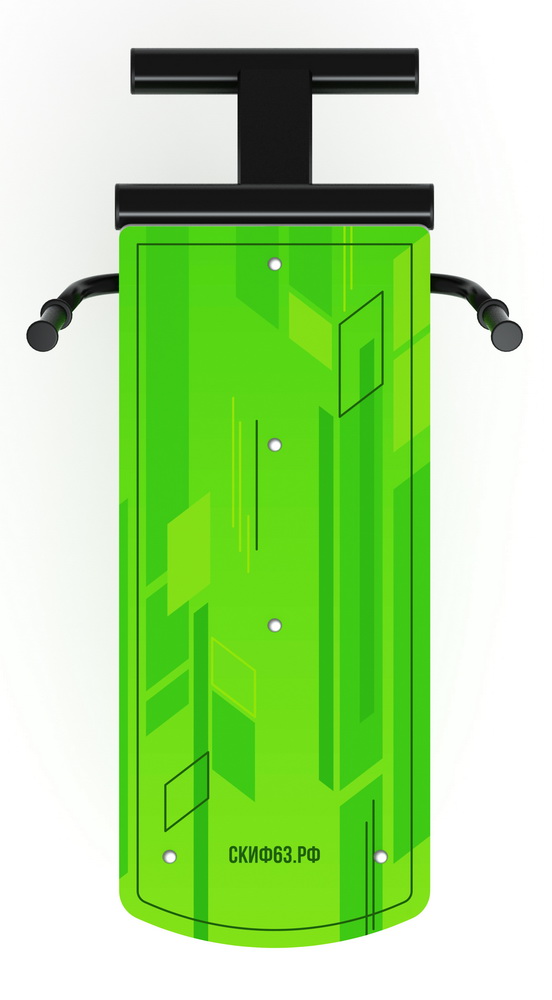 Тренажер уличный ЛАВКА ДЛЯ ПРЕССА (зеленый) СТ 002-12