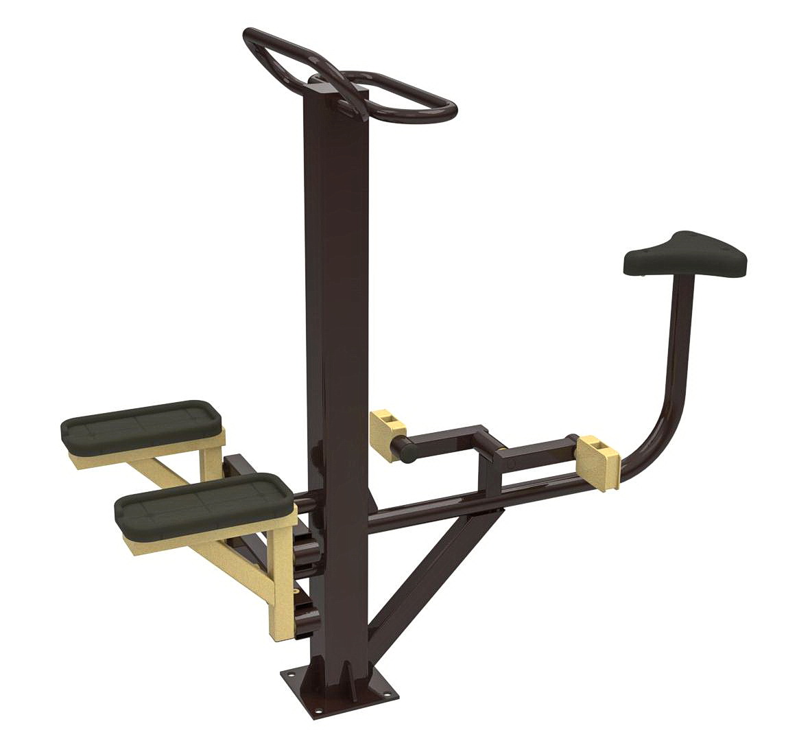 Уличный тренажер степ + вело  Air-Gym YT24