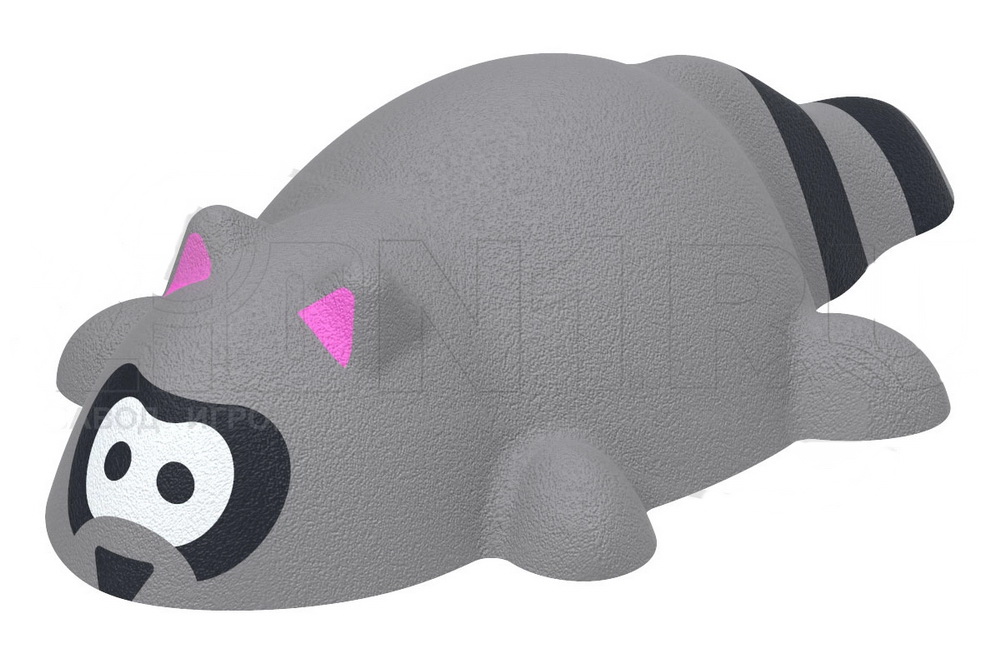 Резиновая фигура ZION Енотик (для парков и детских площадок)