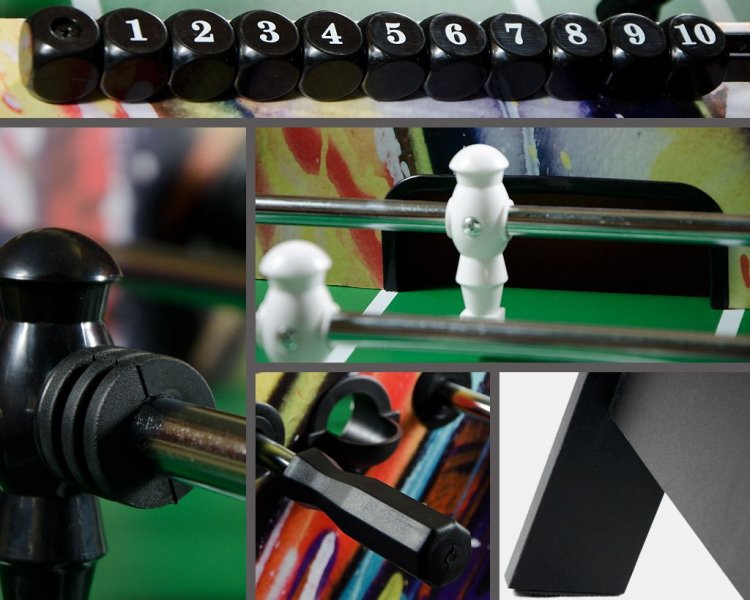 Настольный футбол (кикер) Munchen 5 ф (140 x 74 x 86 см, цветной)