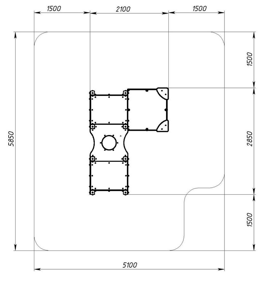 Песочница ЗАБОТА ТРОЙНАЯ КОМБИНИРОВАННАЯ ДОВ 50.01.06-01