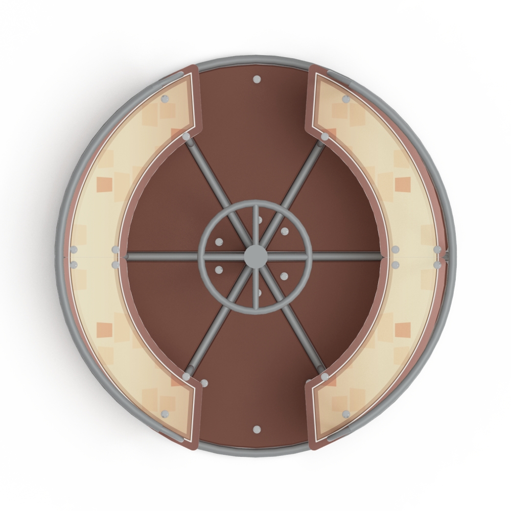 Карусель с рулем (Замок) ИО 30.01.04-П.01