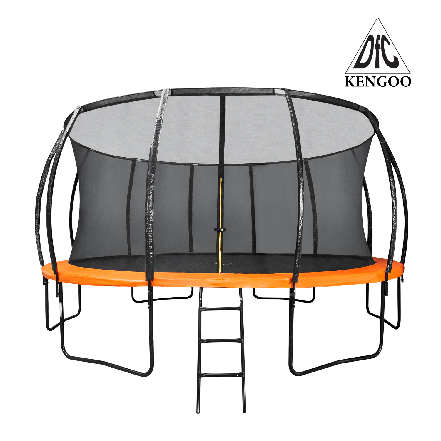 Батут DFC Trampoline Kengoo II 16ft с лестницей