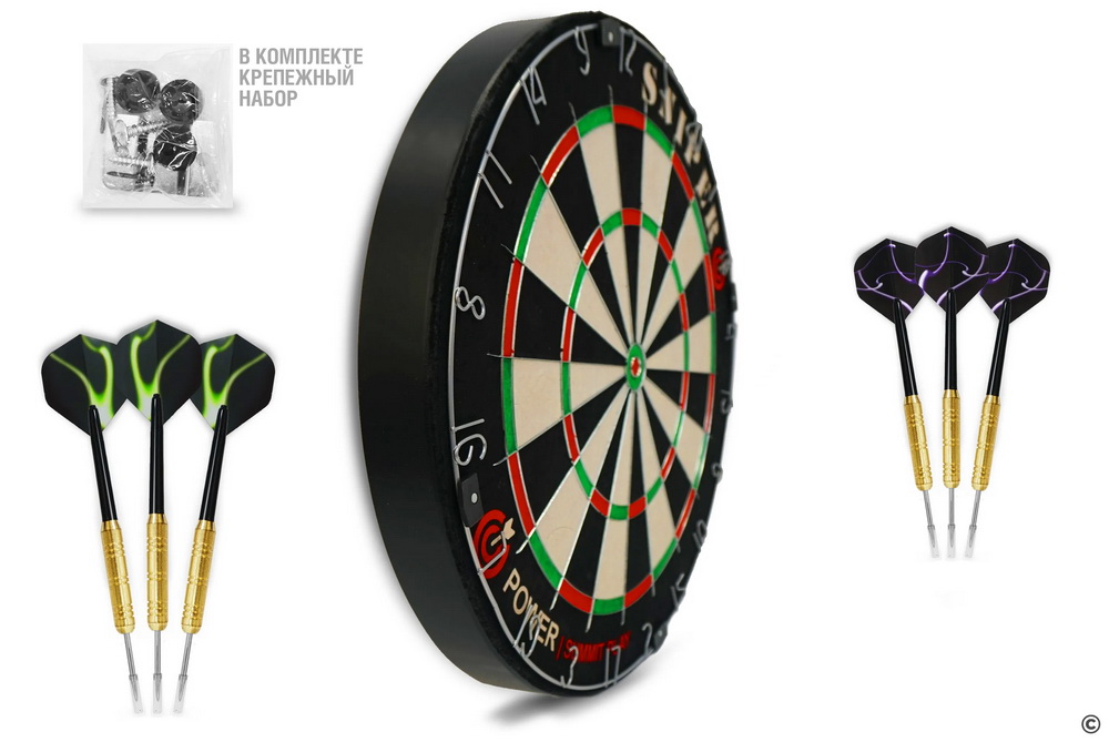 Комплект для игры в дартс SNIPER Summit Play Power
