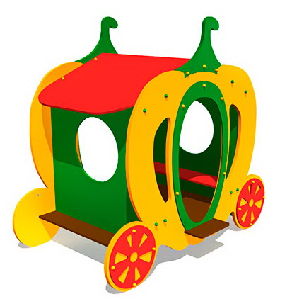 Детский игровой домик ZION Карета 2 (ИМ106)