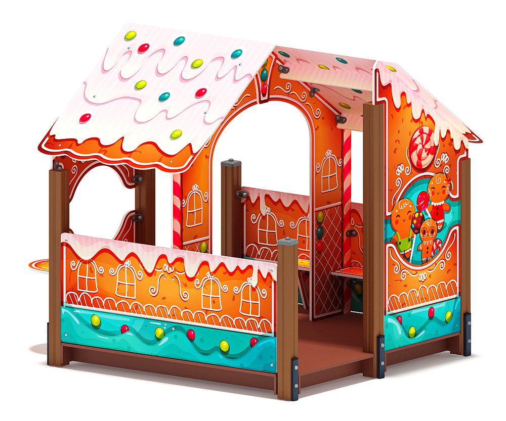 ТЕРЕМОК для детской площадки МФ 10.07.01-02