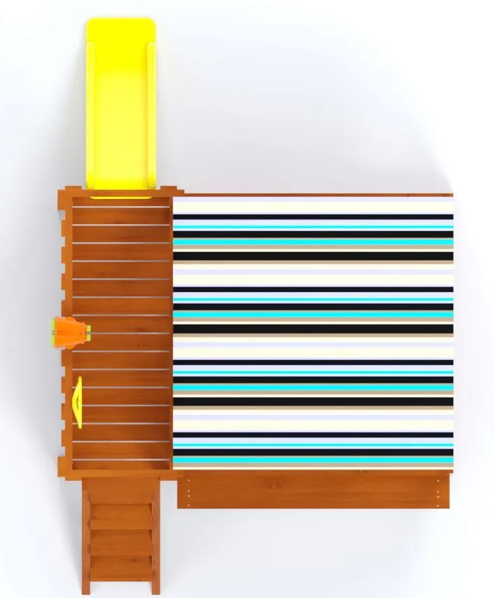 Игровой комплекс Песочный дворик Савушка-3