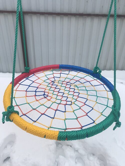 Качели-гнездо круглые 100 см