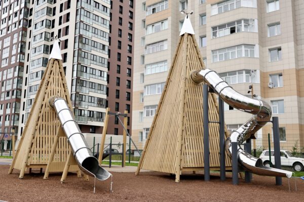 Игровой комплекс для детской площадки Башня-1 ИК-166.1