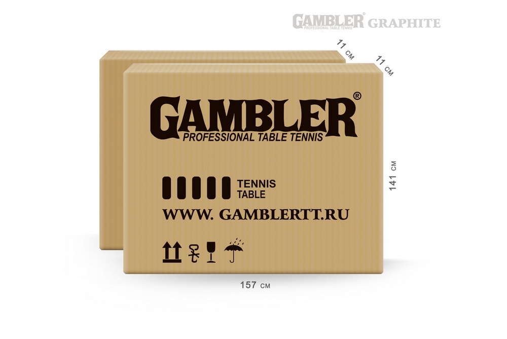 Стол теннисный Graphite с сеткой