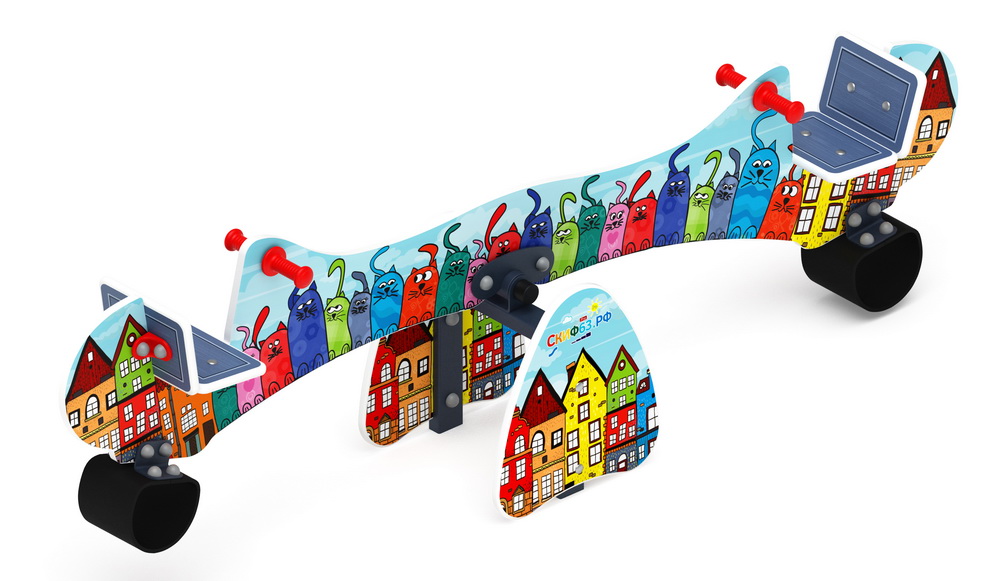 КОСМОПОРТ качалка балансир (Коты) ИО 21.Д.14.01-01