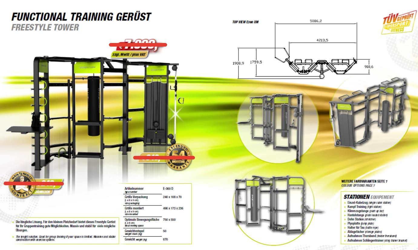 Рама для функциональных тренировок 360D