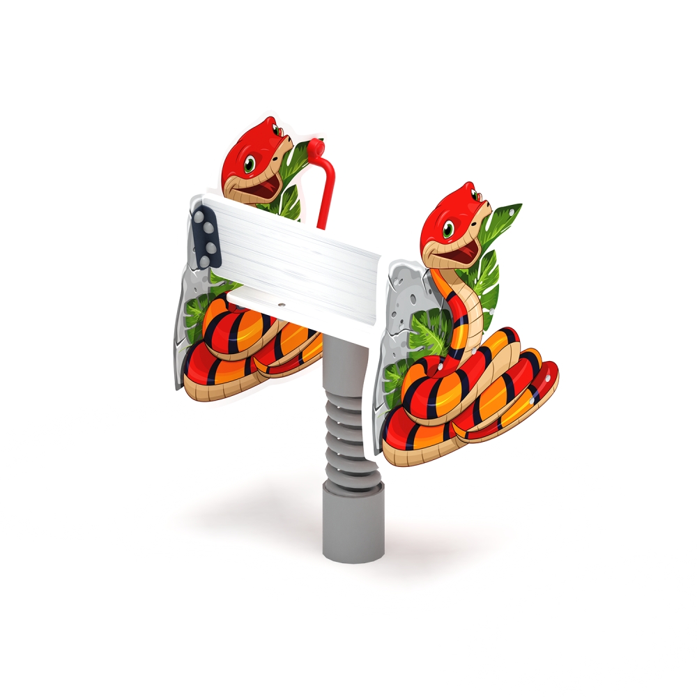 ЗМЕЙКА качалка на пружине ИО 22.01.08-01