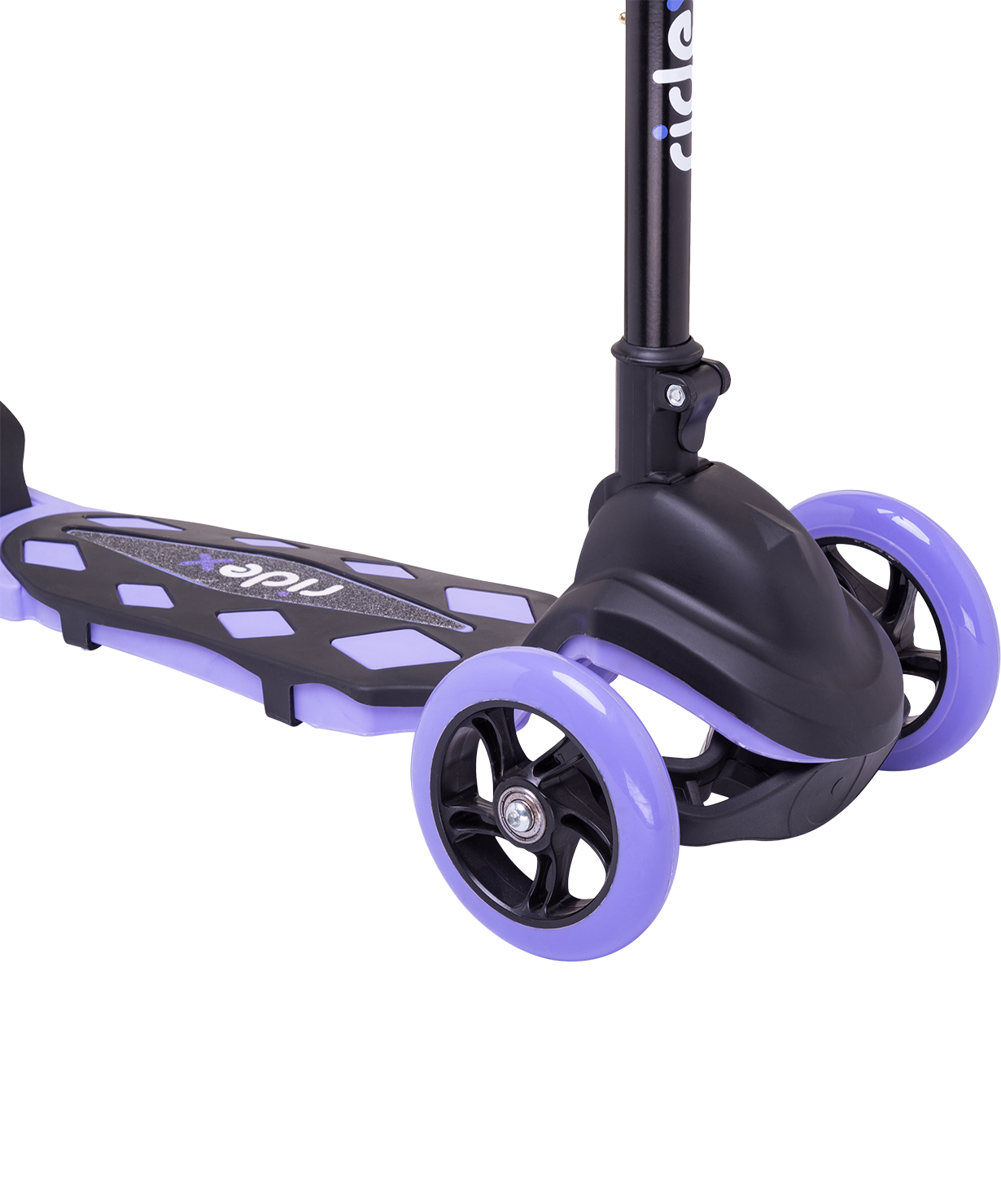 Самокат 3-колесный Robin 3D 120/90 мм, фиолетовый