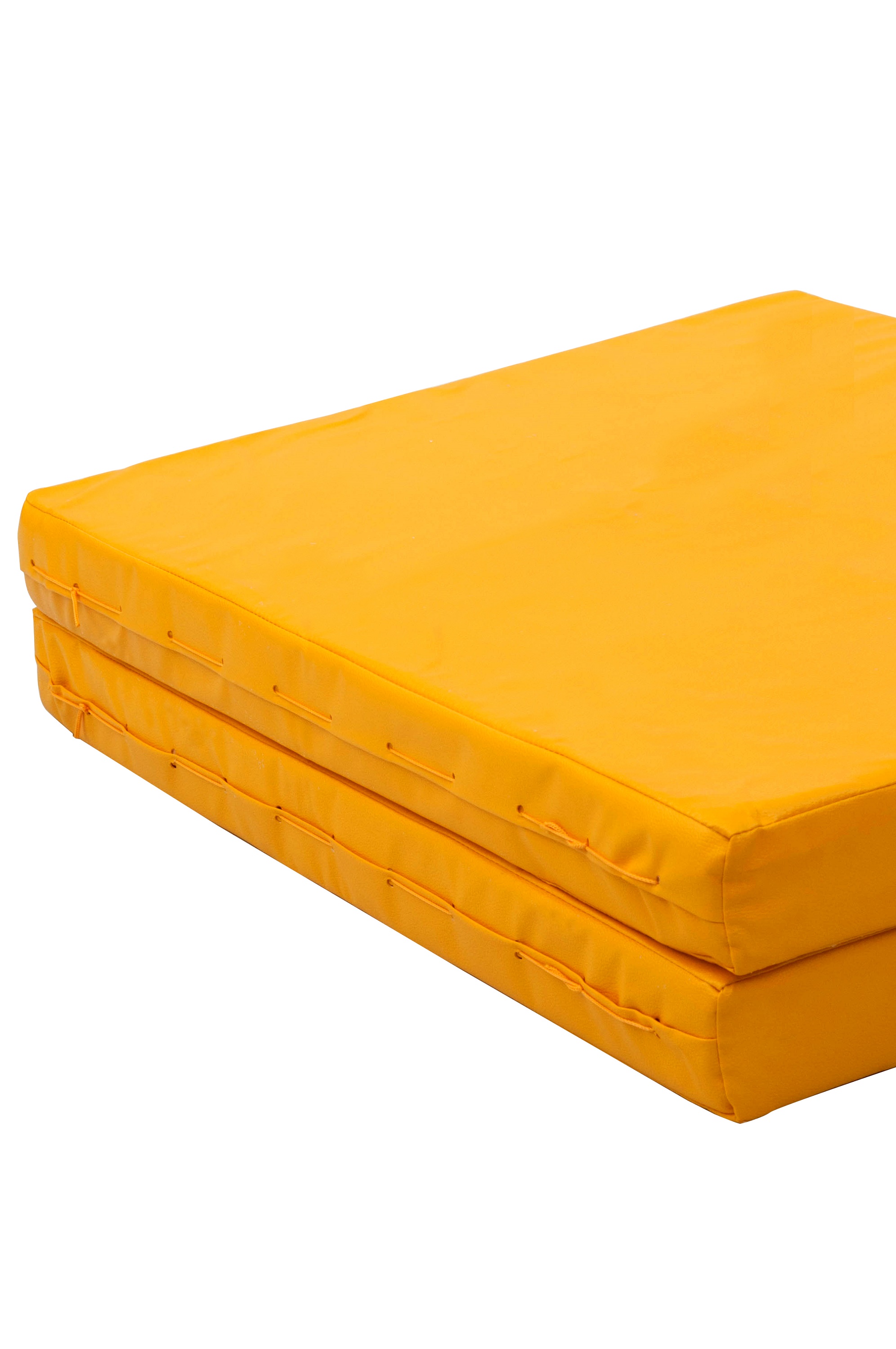 Мат № 8 (100 х 200 х 10) складной 1 сложение жёлтый