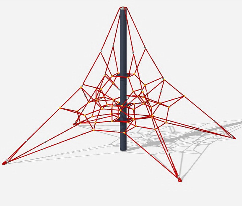 Лаз-сетка Пирамида (на резиновое покрытие) СК 2.05.01-РК