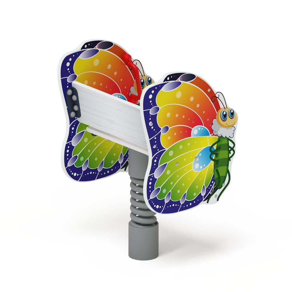 БАБОЧКА качалка на пружине ИО 22.01.01-01