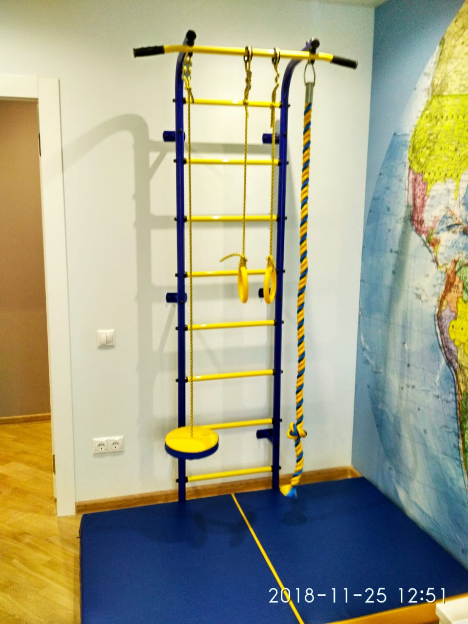 Спортивный комплекс Пионер С1Н зелено/жёлтый