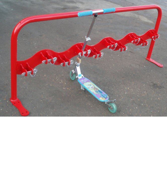 Парковка для самокатов Лайн на 8 мест