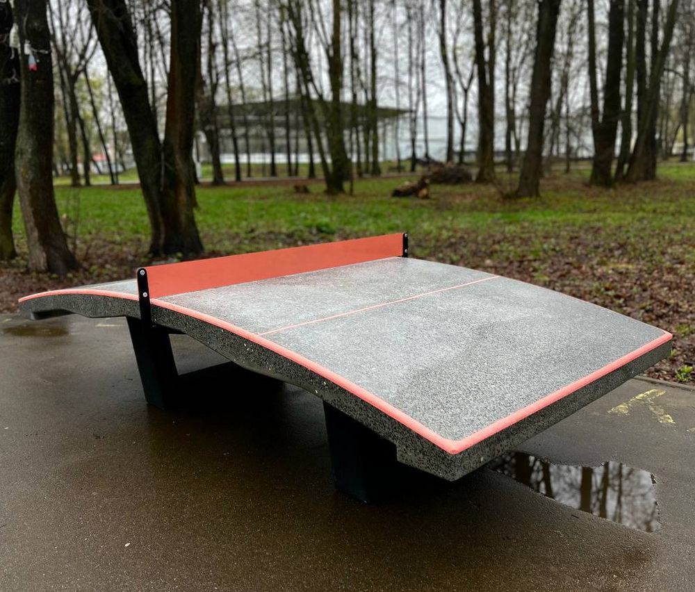 Стол для текбола из бетона