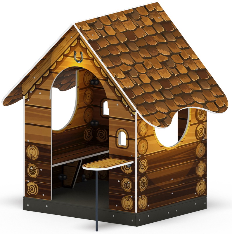 ДОМИК МИНИ тип 2 (Эко) для детской площадки МФ 10.01.11-03