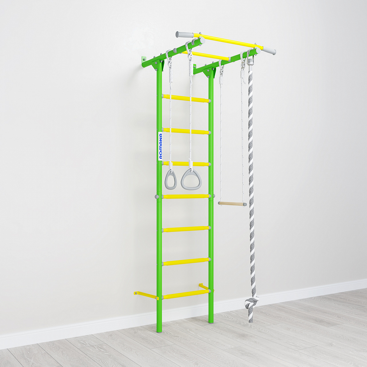 Шведская стенка S1 Romana (01.21.7.06.490.05.00-13) зелёное яблоко