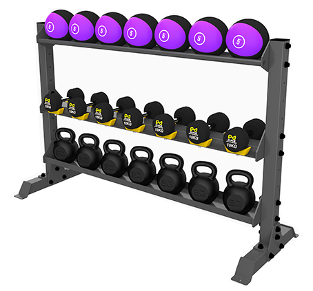 А0150 Стойка для хранения оборудования (гири-гантели-мячи)