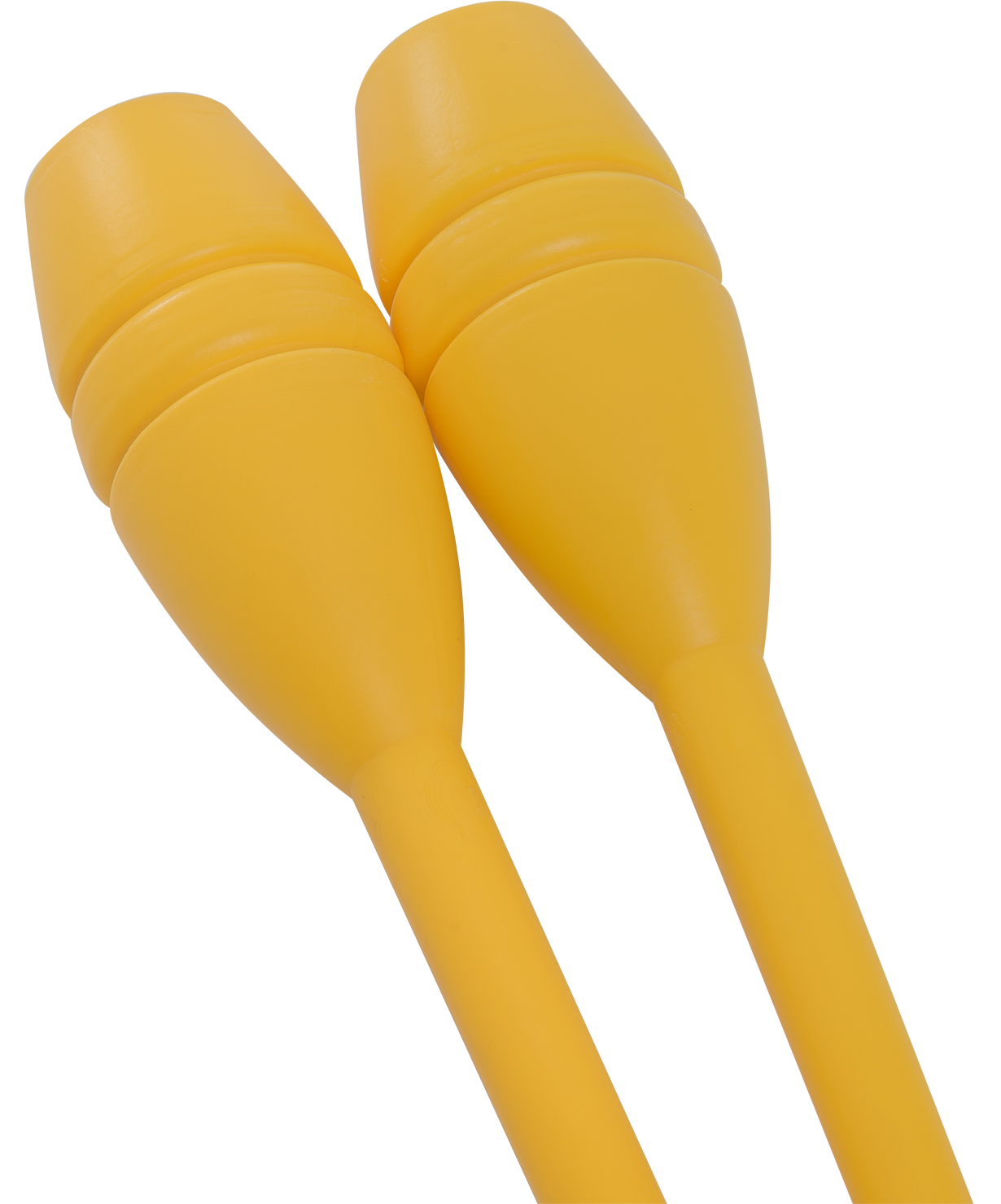 Булавы для художественной гимнастики У714, 35 см, желтые