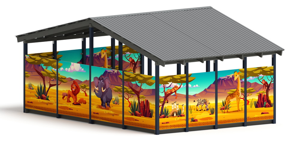 Теневой навес (Сафари) МФ 70.6.4-10