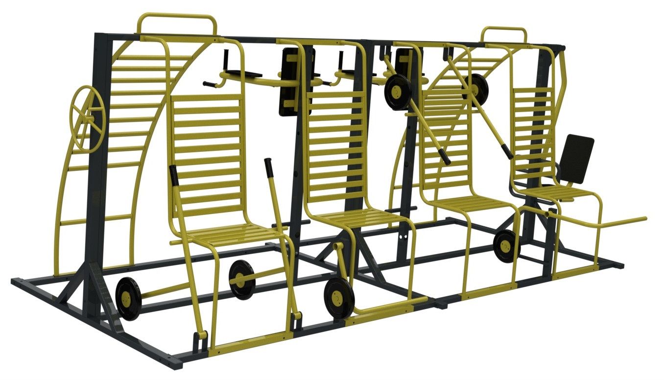 Комплекс с тренажерами УТИ2 Air Gym YTR002