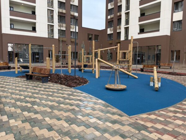 Карусель для детской площадки Эко КР-12.3