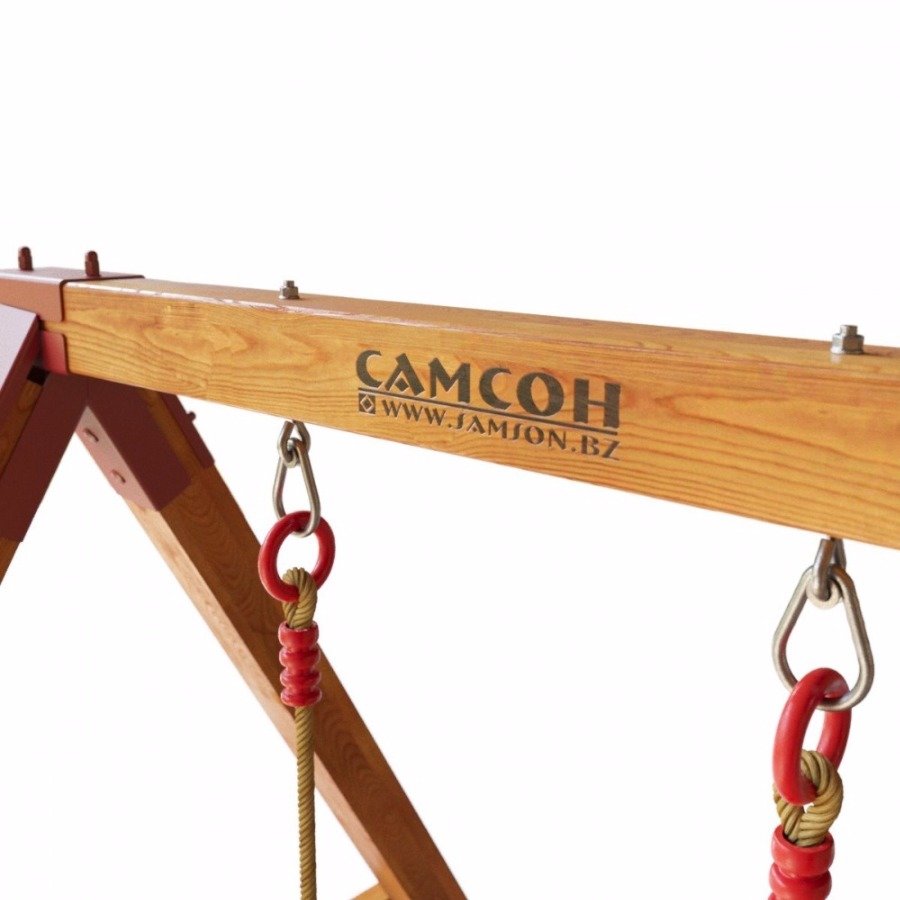 Детская игровая деревянная площадка ХИЖИНА КОРСИКА Самсон