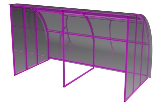 Модульный универсальный навес "Парус"
