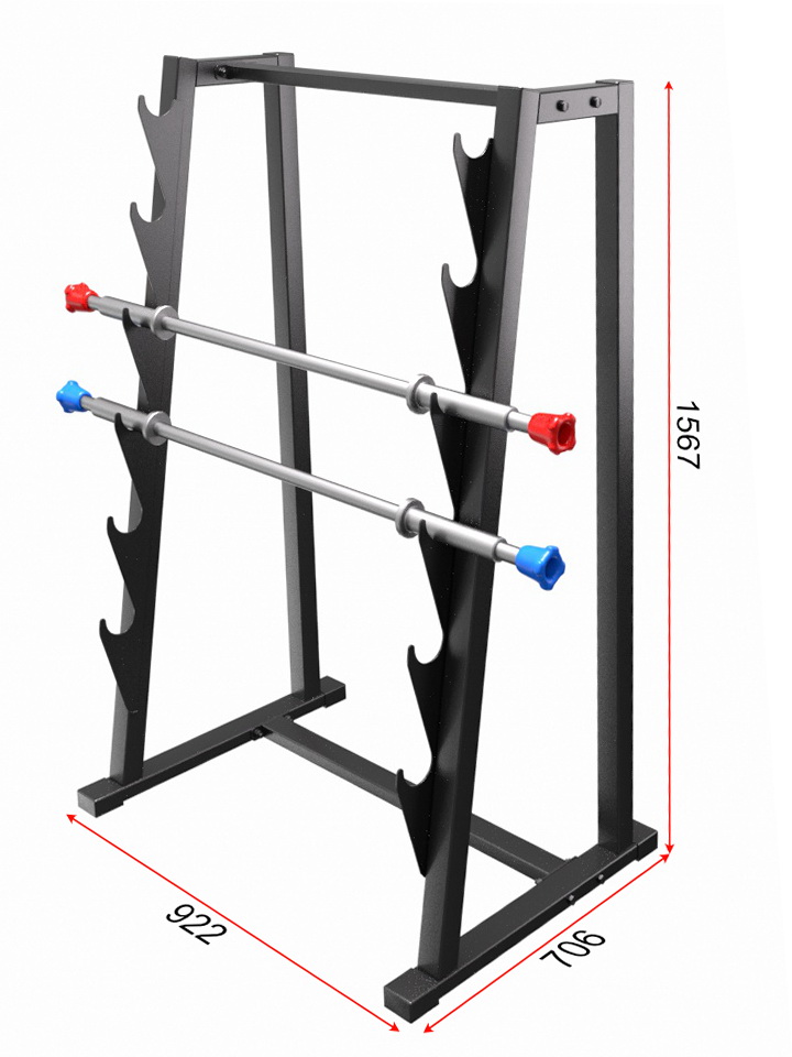 Стойка для хранения грифов 6 уровней (13.403.001)