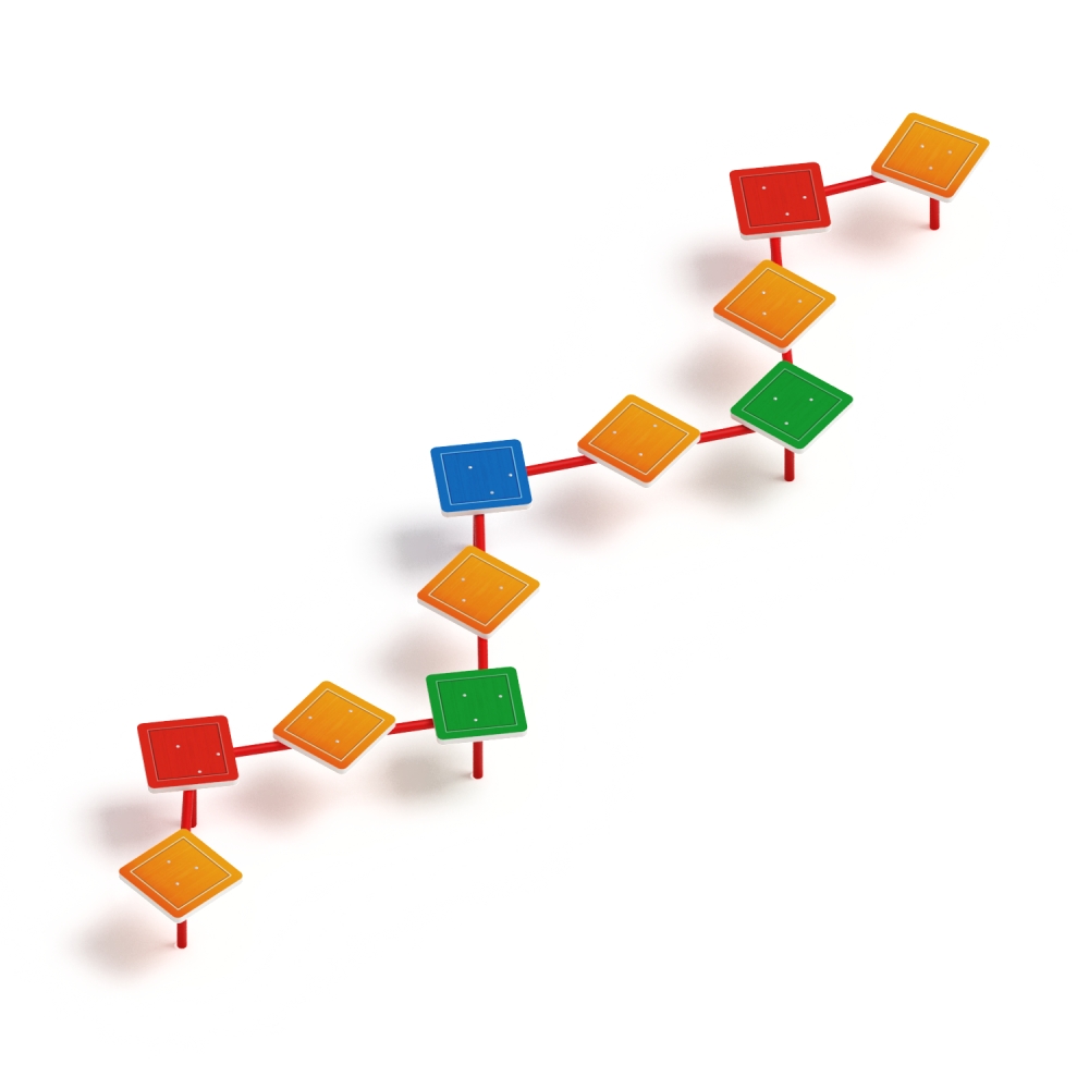 Бум ПЕРЕПРАВА для детской площадки СО 1.55.03