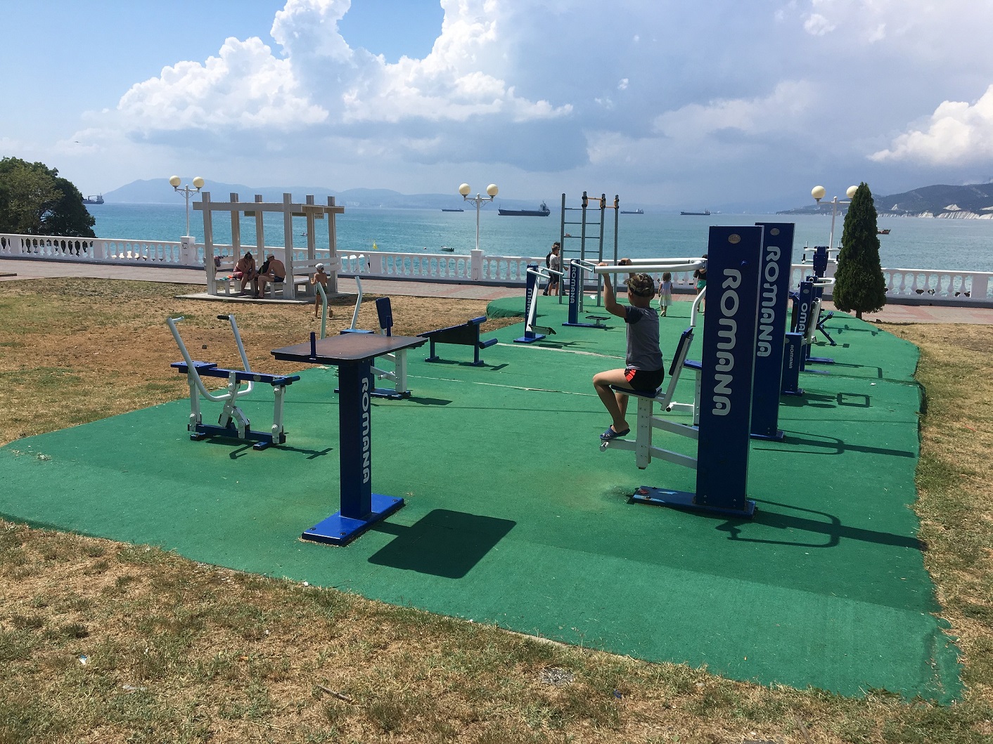 Тренажер уличный ТЯГА ВЕРХНЯЯ Romana 207.35.05