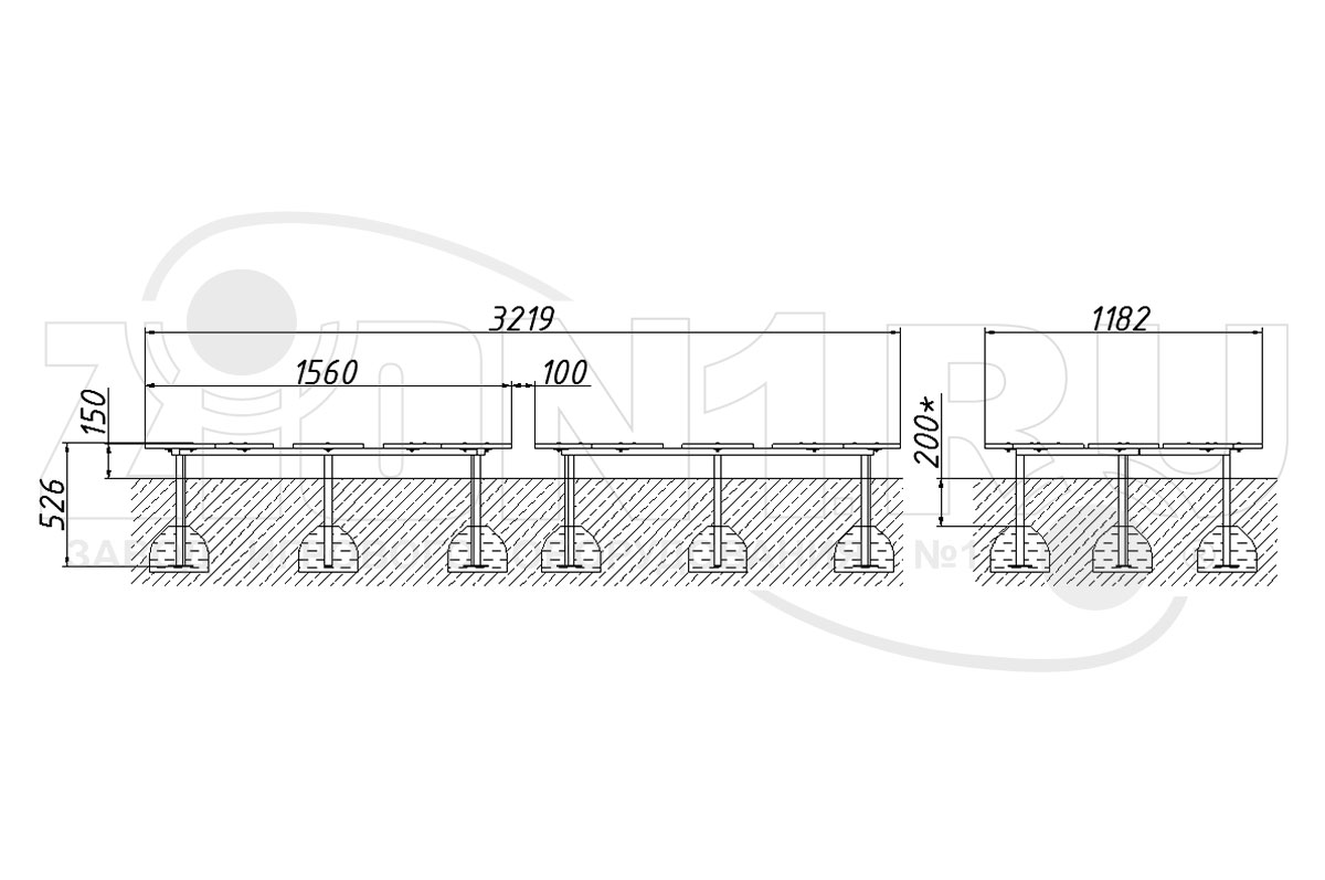 Бум детский ZION Следы, разные цвета
