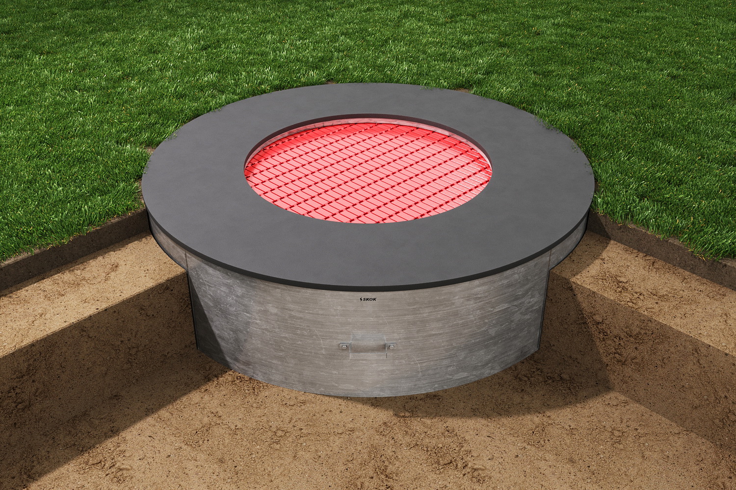 Батут встраиваемый Круг 160 Romana