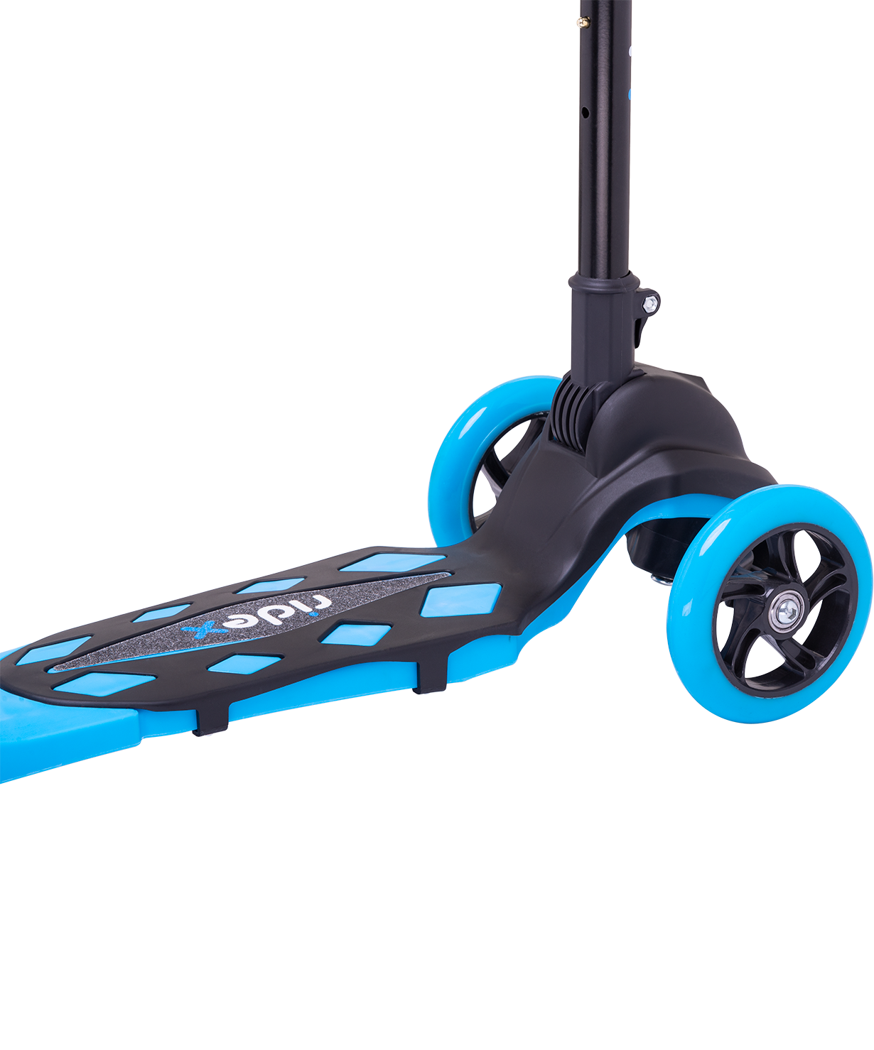 Самокат 3-колесный Robin 3D 120/90 мм, голубой