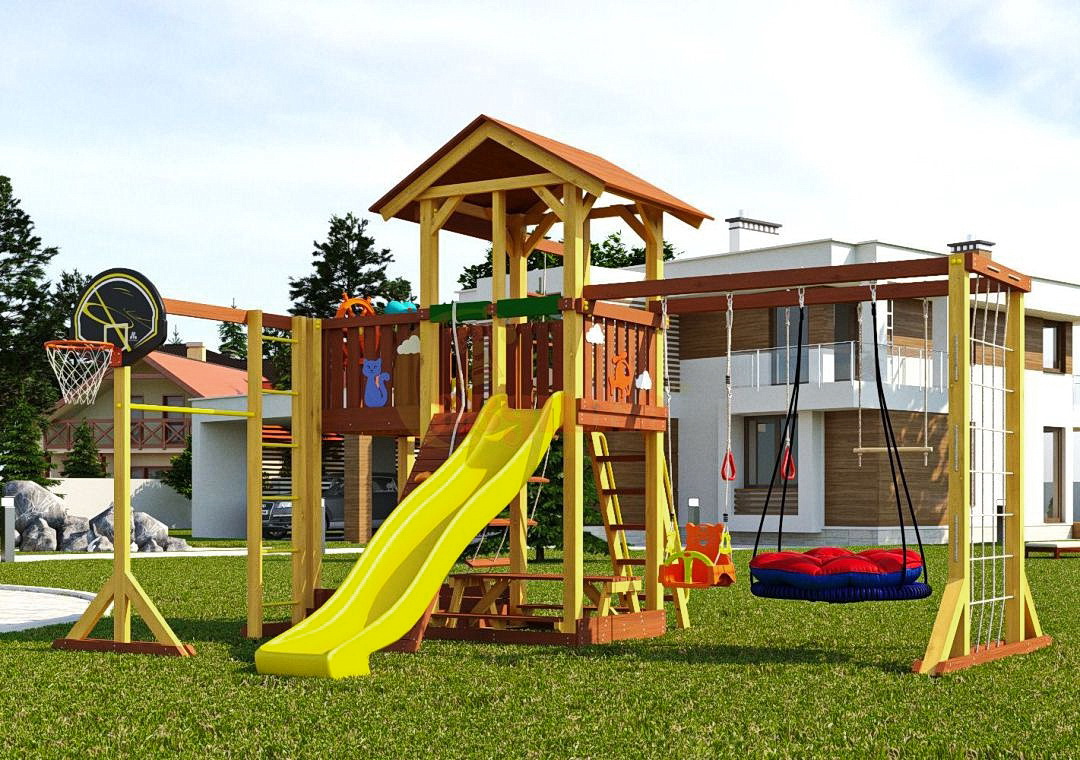 Детская площадка Савушка 15 COMFORT Plus