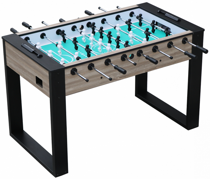 Настольный футбол (кикер) Pride 5 ф (140 х 77 х 88 см, беленый дуб)