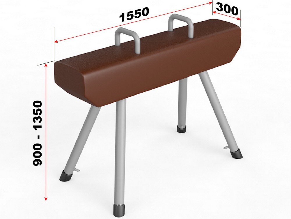 Конь гимнастический маховый (04.901)