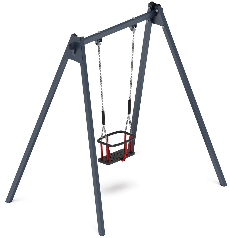 Качели М1 металл  ИО 11.М.04.03 (графит)