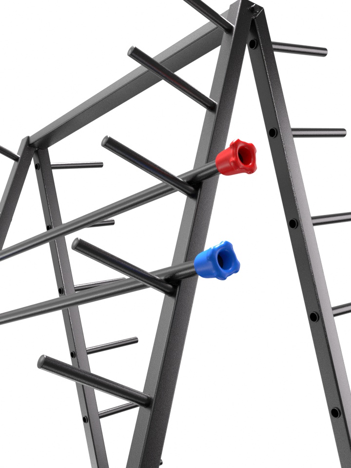 Стойка для бодибаров 16 уровней двухсторонняя (13.406.001)