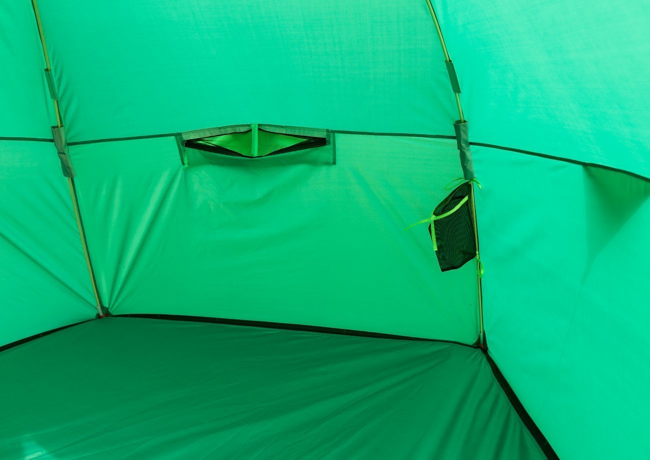 Летняя палатка ЛОТОС 3 Саммер (встроенное дно, стеклокомпозитный каркас)