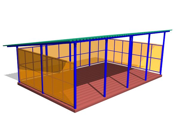 Навес ZION теневой ТНПО 5.8 (ТН055)