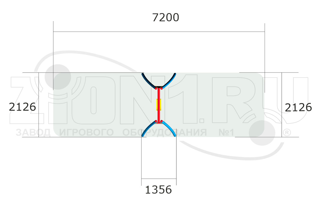 Качели детские ZION Восход 1 (К072)