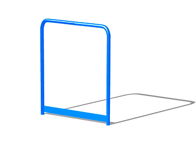 Скребок для обуви с поручнем МФ 63.01.01