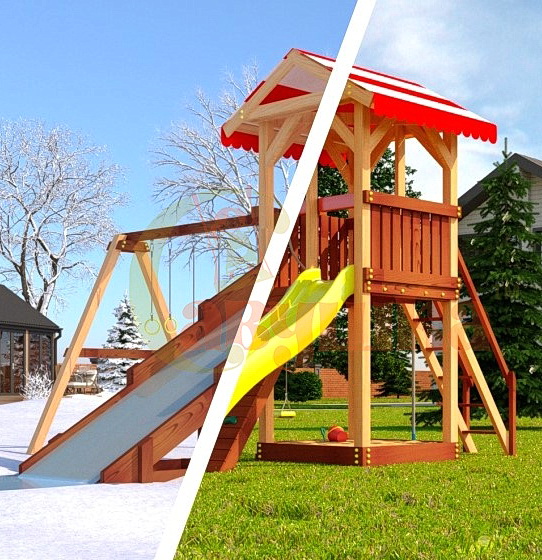 Детская площадка Савушка "4 сезона" - 2
