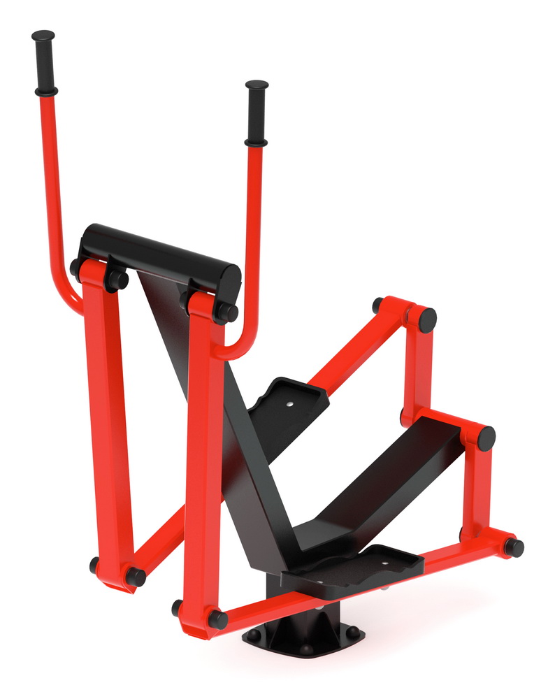 Тренажер уличный ЭЛЛИПТИЧЕСКИЙ (красный) СТ 010-11